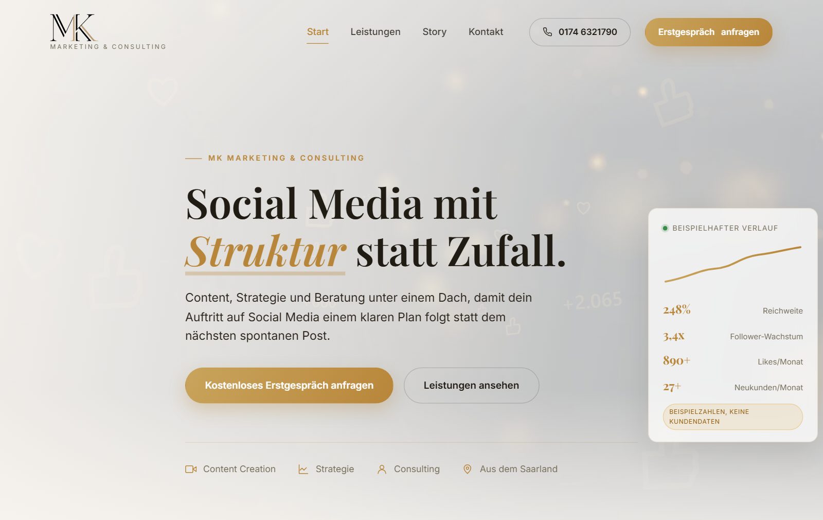 Startseite MK Marketing & Consulting